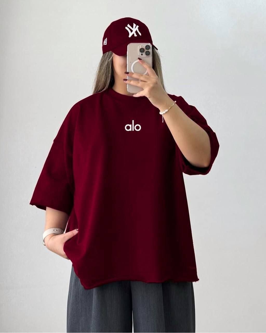 تیشرت باکسی طرح alo