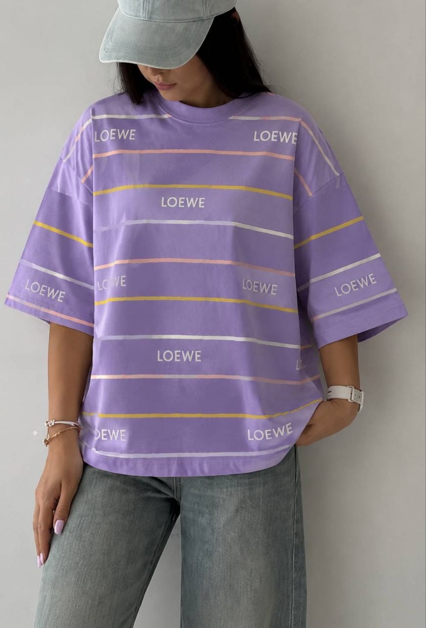 تیشرت باکسی رینگی LOEWE ترند