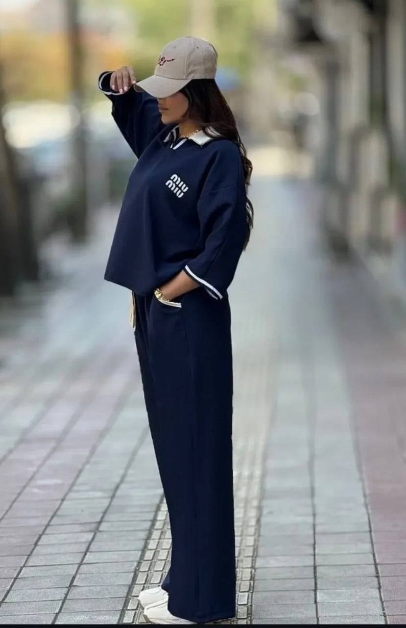 ست تیشرت و شلوار مازراتی miu miu