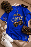 تیشرت باکسی طرح cherry