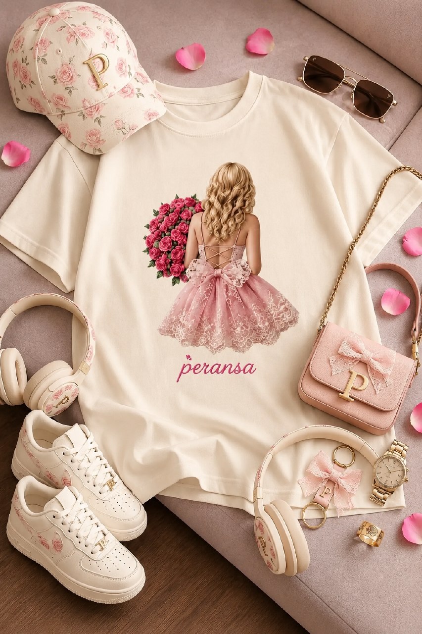 تیشرت باکسی پرنسسی
