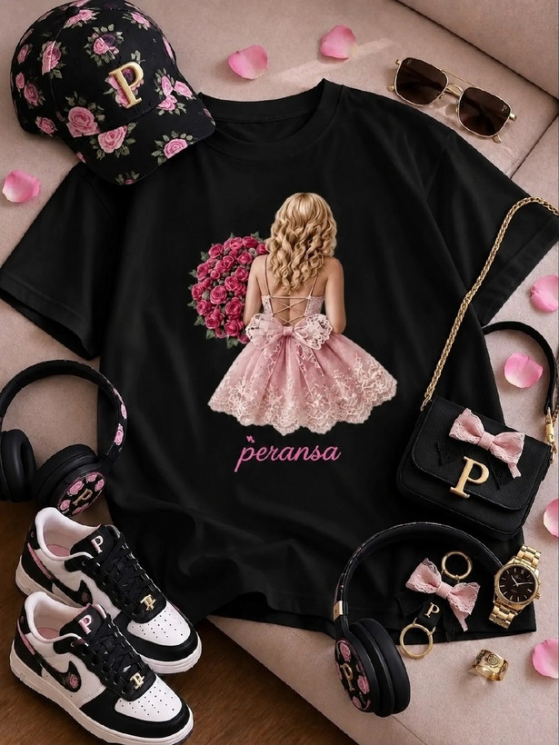 تیشرت باکسی پرنسسی
