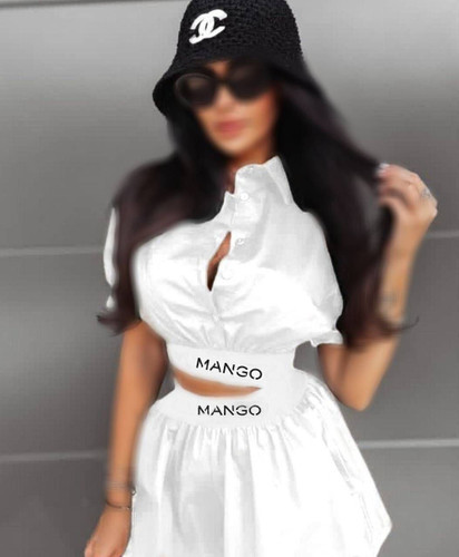 کراپ و دامن mango