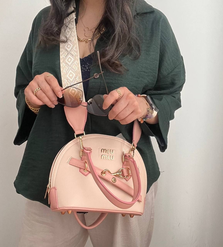 کیف دخترانه طرح miu miu