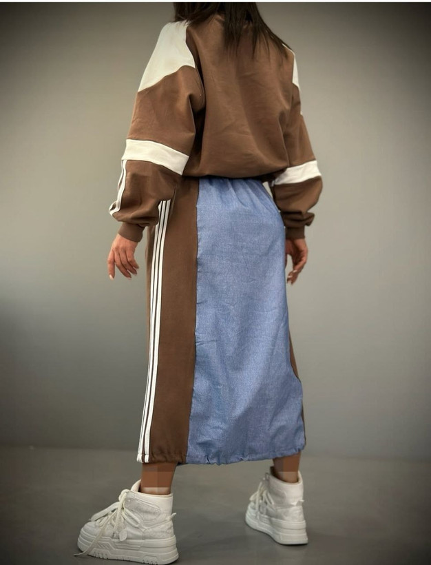 ست بلوز دامن پنبه TETIS