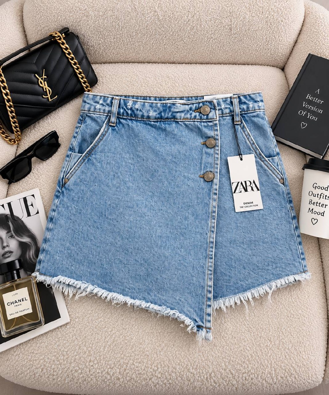 دامن شلوارکی جین وارداتی🇹🇷slim
